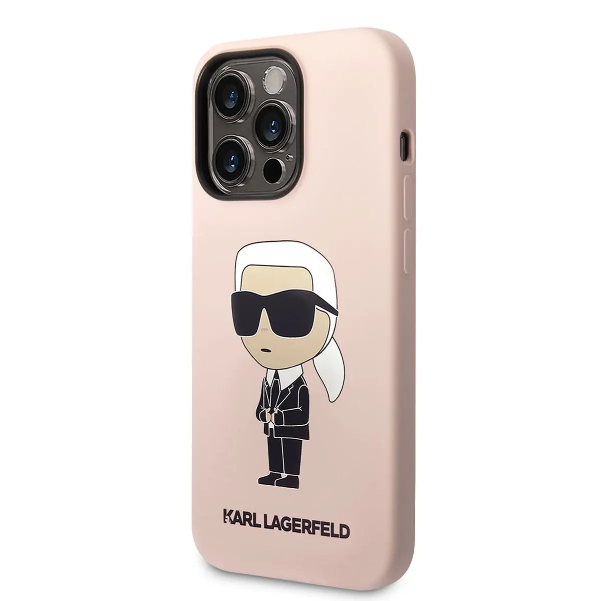 iPhone 14 Pro Silikon Kılıf - Karl Lagerfeld Karl Dizayn