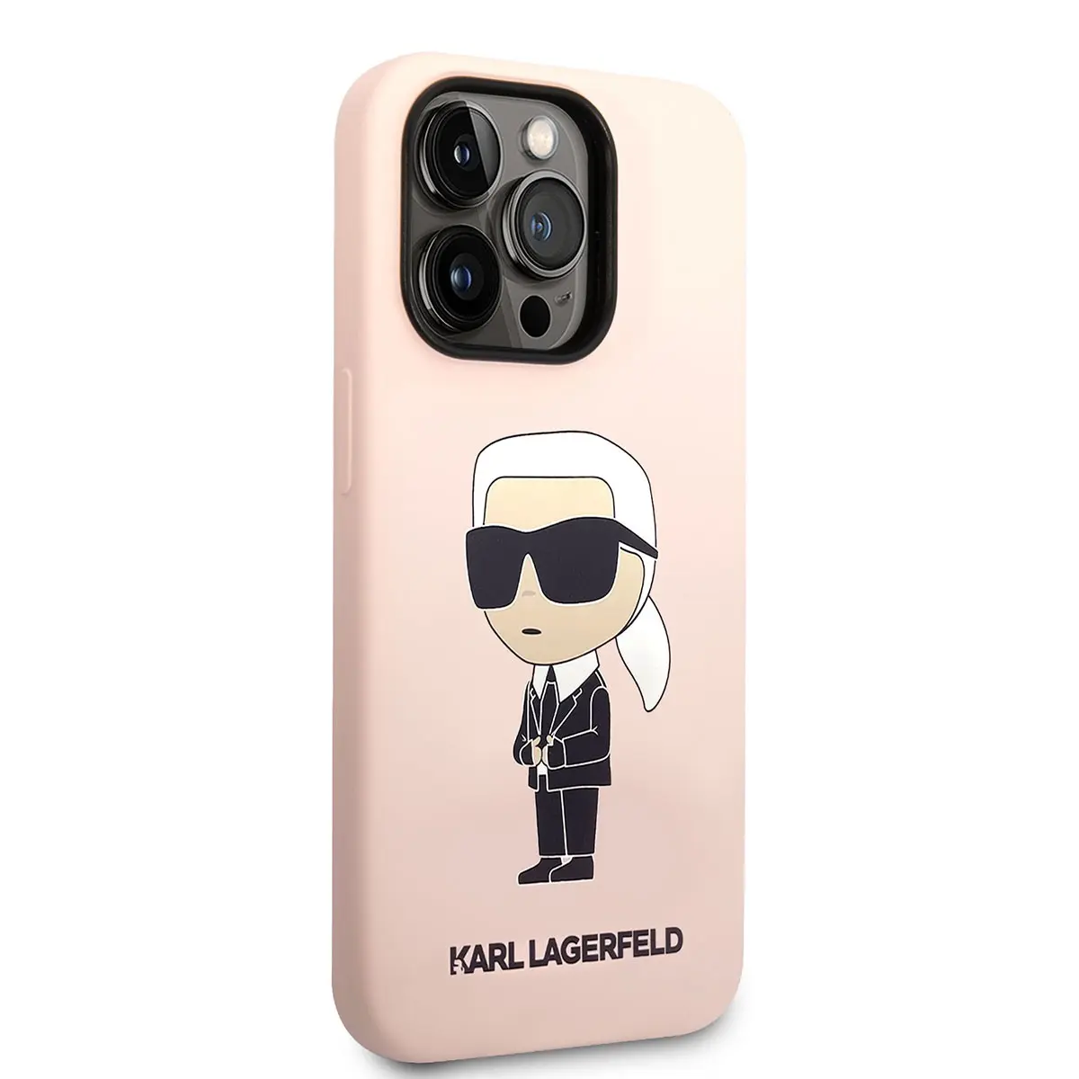 iPhone 14 Pro Silikon Kılıf - Karl Lagerfeld Karl Dizayn