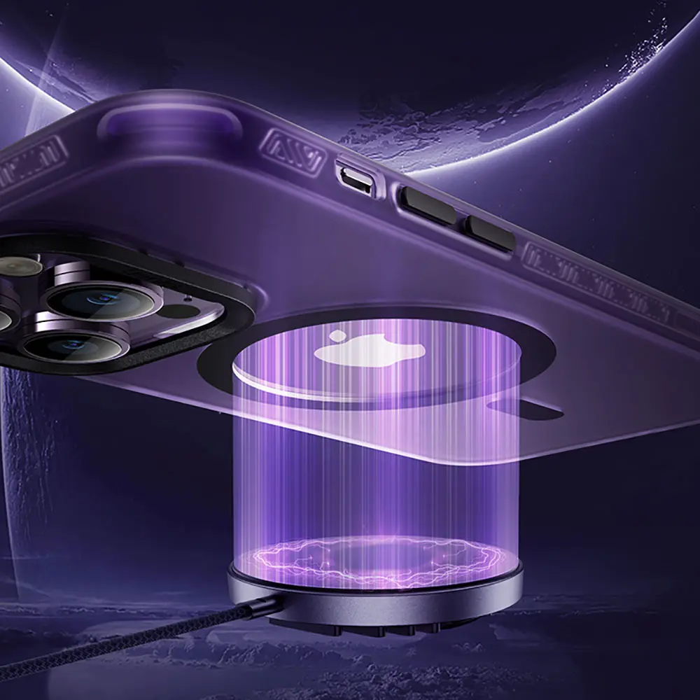 iPhone 14 Pro MagSafe Uyumlu Şeffaf Kılıf - Benks Lucid Armor