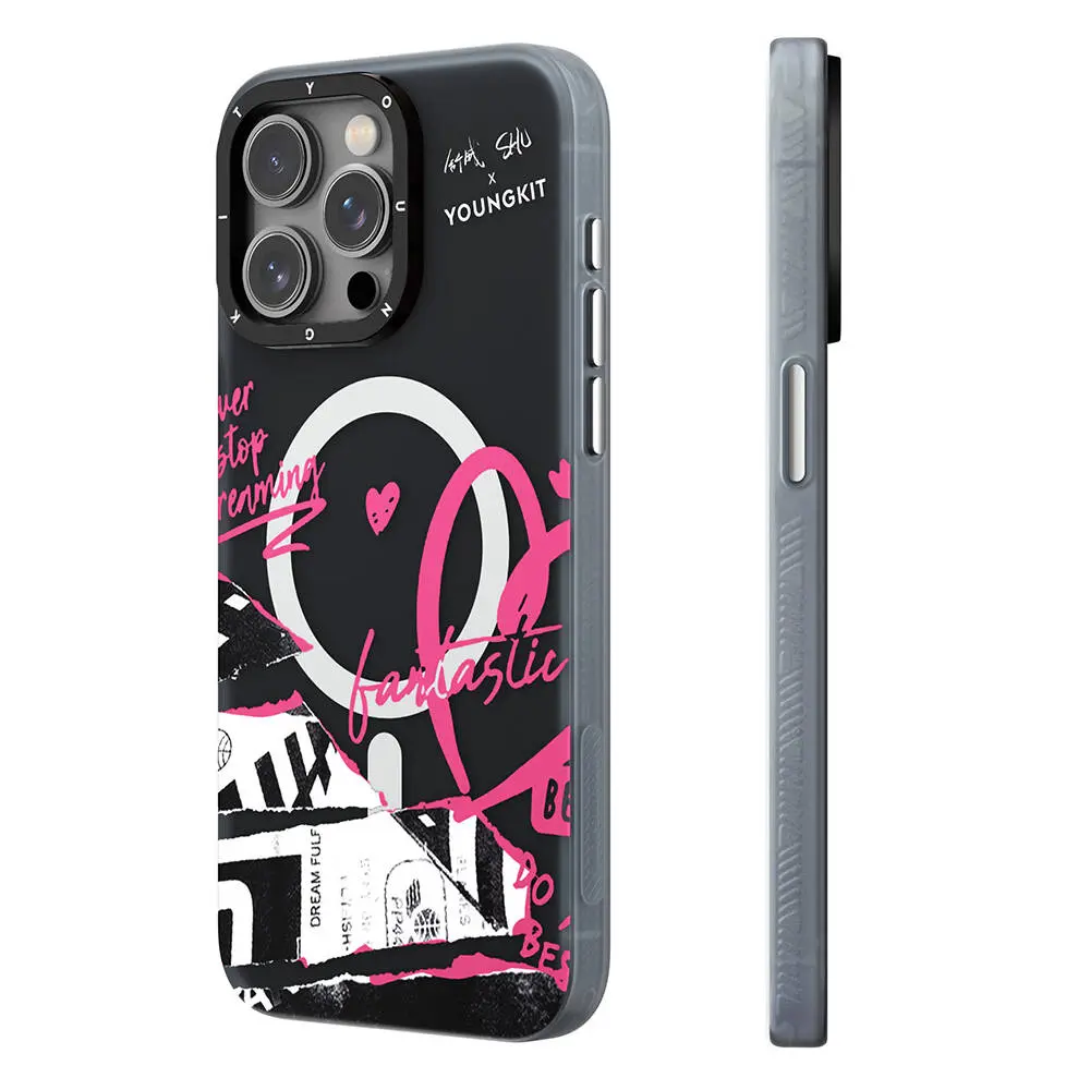 iPhone 14 Pro MagSafe Uyumlu Kılıf - Youngkit Dreamland Serisi