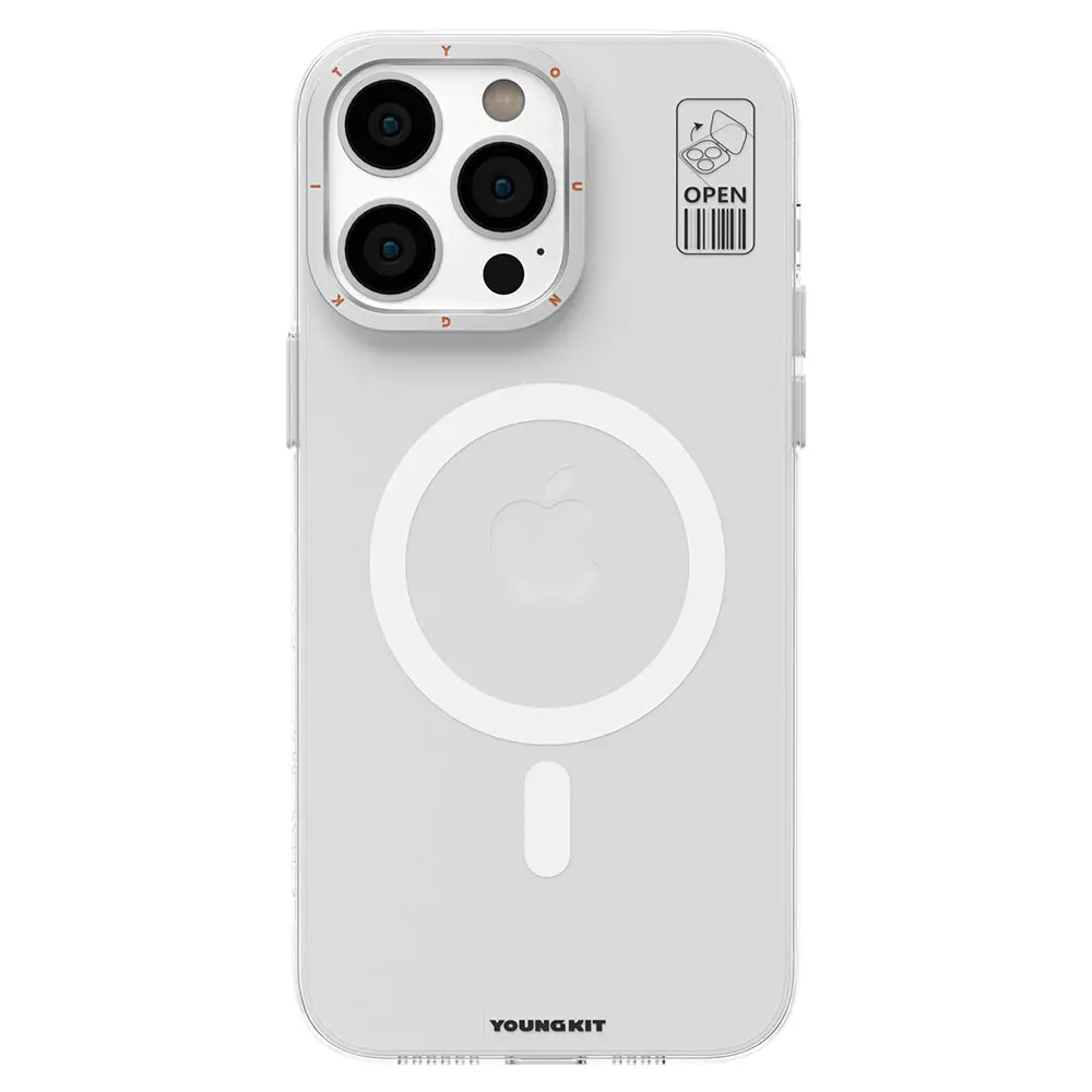 iPhone 14 Pro MagSafe Uyumlu Standlı Kılıf - YoungKit Hermit Bracket
