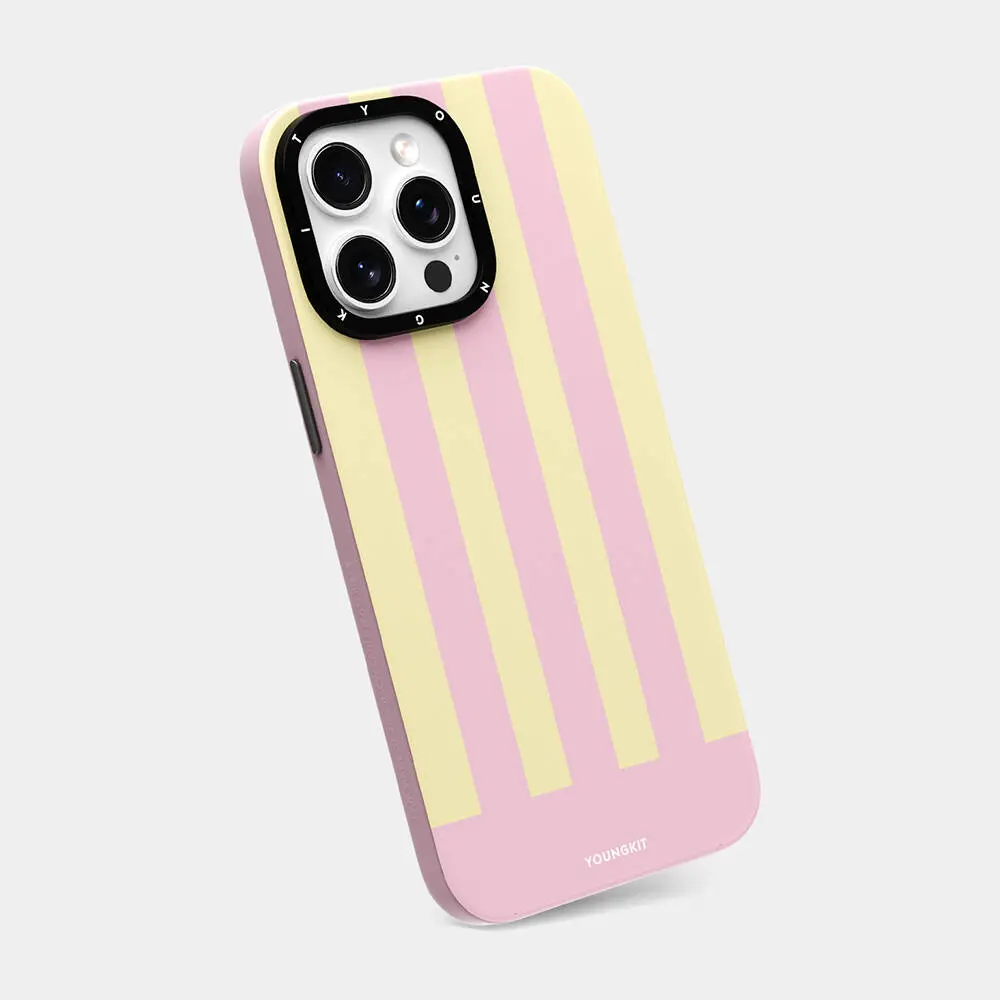 iPhone 14 Pro MagSafe Uyumlu Kılıf - Youngkit Striped Piano Keys