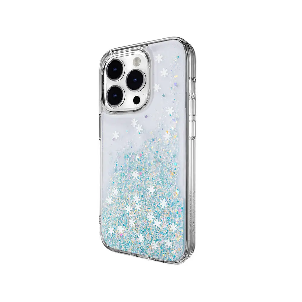 iPhone 14 Pro Şeffaf Simli Kılıf - Switcheasy Starfield
