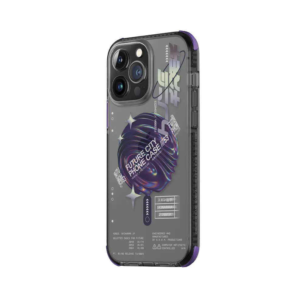 iPhone 14 Pro MagSafe Uyumlu Şeffaf Kılıf - Skinarma Shorai