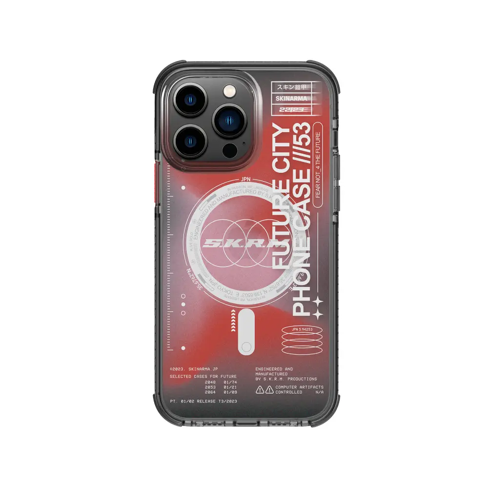 iPhone 14 Pro MagSafe Uyumlu Şeffaf Kılıf - Skinarma Shorai