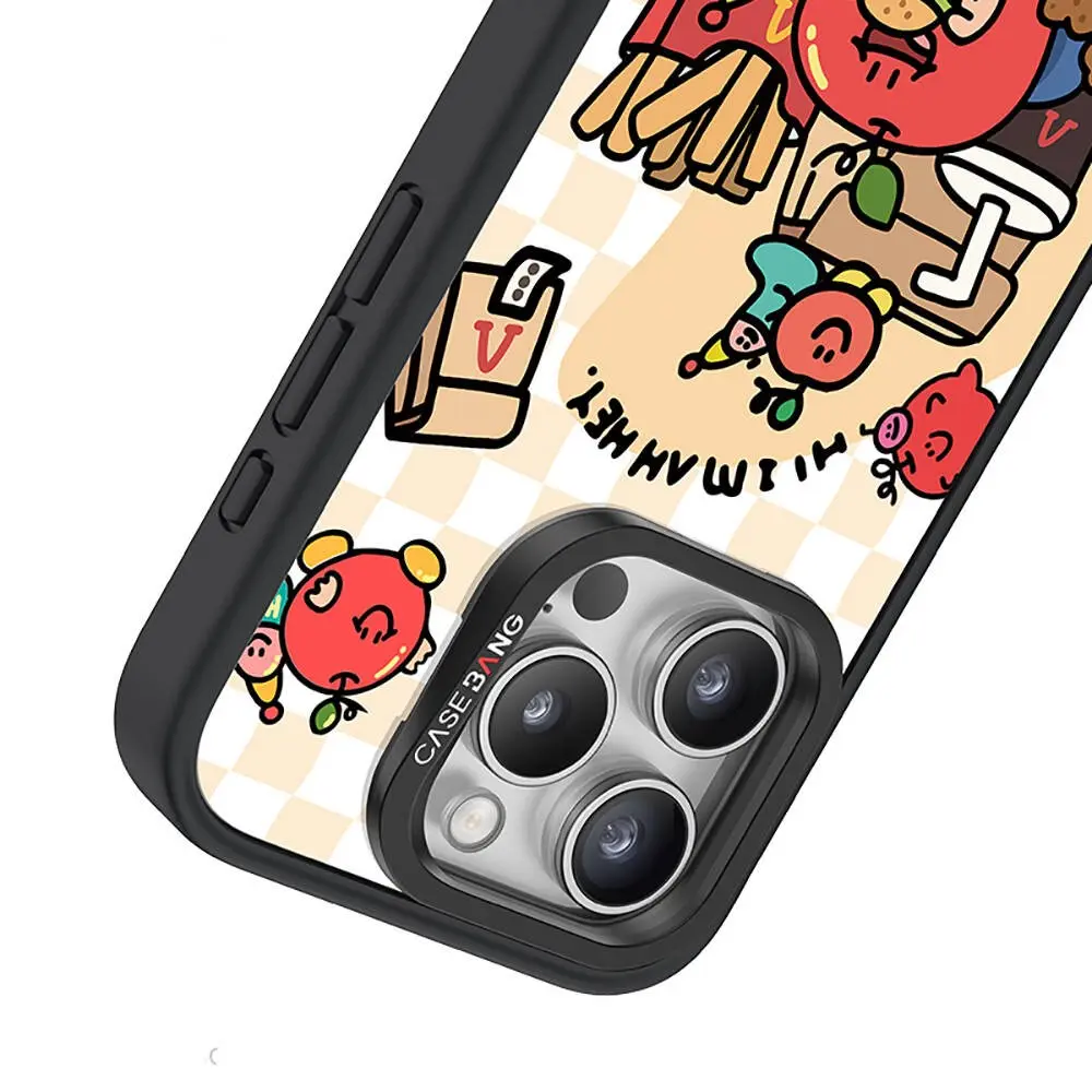 Apple iPhone 14 Pro M-safe Şarj Özellikli Casebang Ahhey Serisi Arka Panel