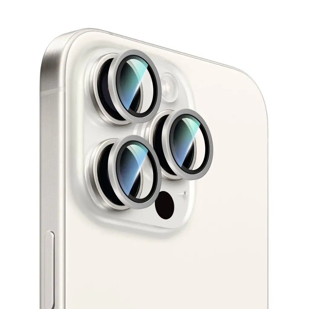 iPhone 14 Pro Max Kamera Lens Koruyucu - CaseWorld Alloy Serisi