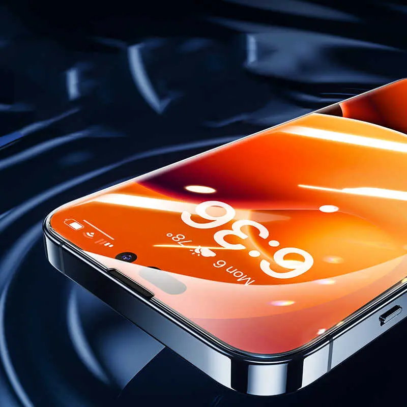 iPhone 14 Pro Max Ekran Koruyucu, 0.3 mm Tam Kaplamalı - Benks V Pro
