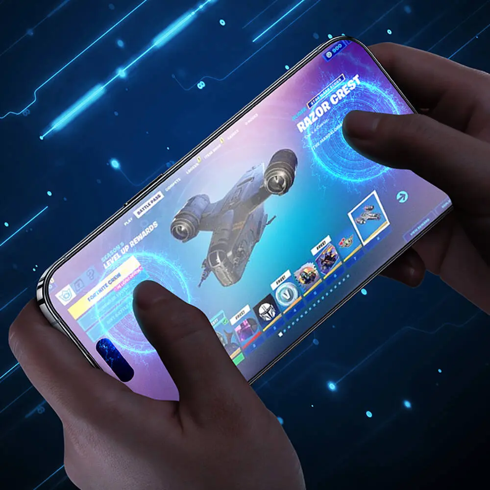 iPhone 14 Pro Max Mat Oyun Ekran Koruyucu - Benks JoyTouch