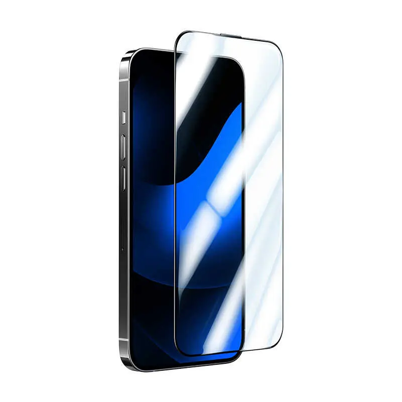 iPhone 14 Pro Max Temperli Cam Ekran Koruyucu - Benks Warrior