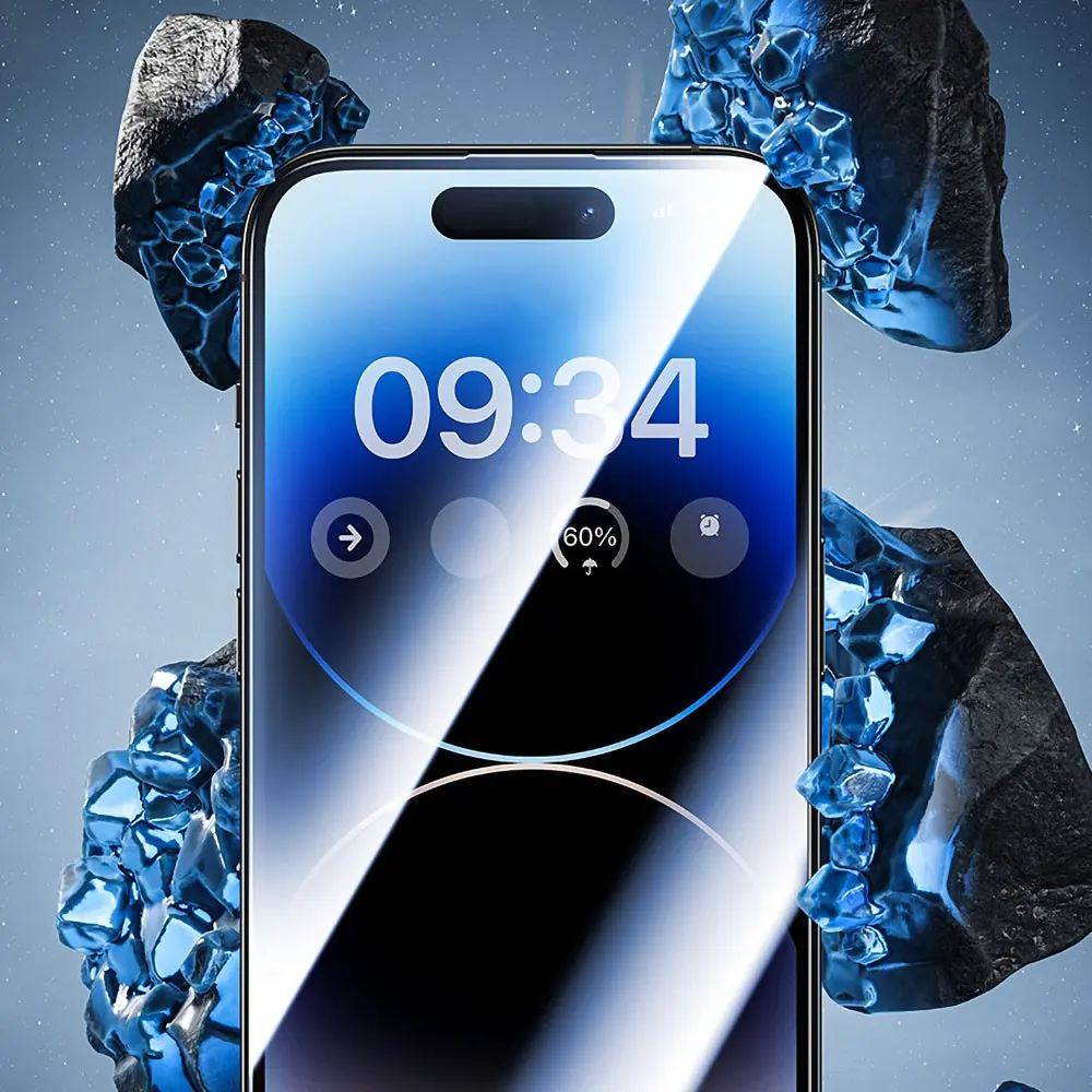 iPhone 14 Pro Max Ekran Koruyucu, Uygulama Aparatlı - Benks V Pro