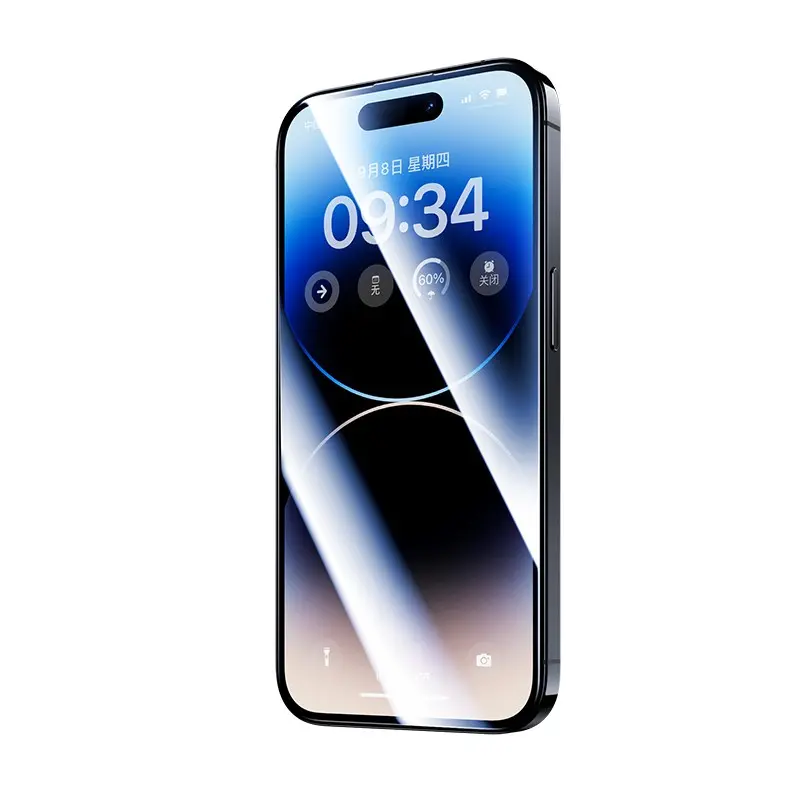 iPhone 14 Pro Max Ekran Koruyucu, Uygulama Aparatlı - Benks V Pro
