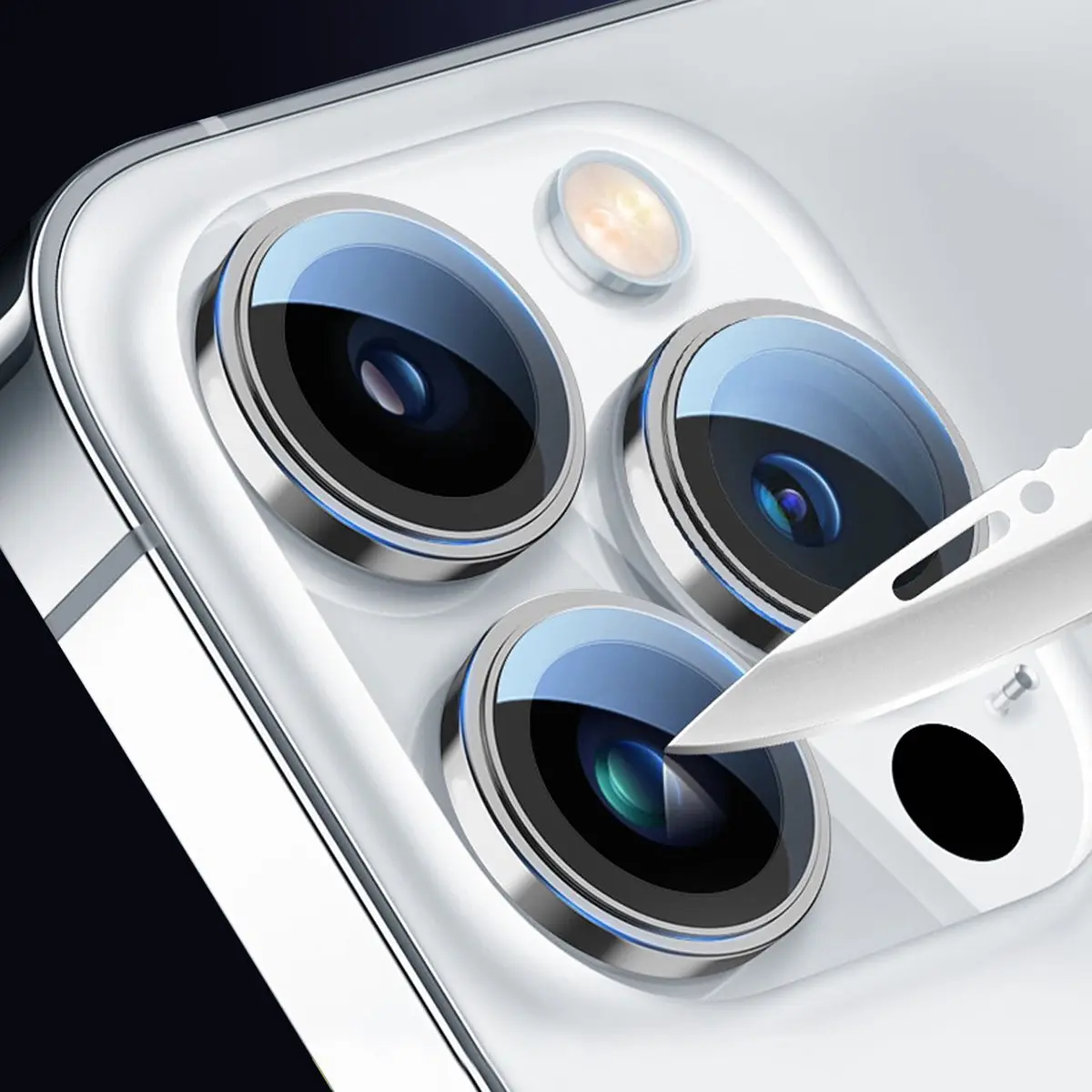 iPhone 14 Pro Max Kamera Lens Koruyucu - Go Des CL-10