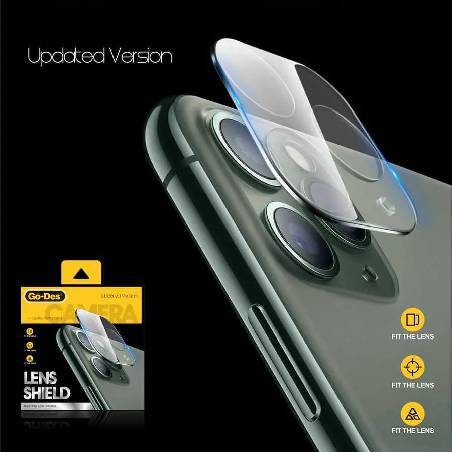 iPhone 14 Pro Max Kamera Lens Koruyucu - Go Des Lens Shield
