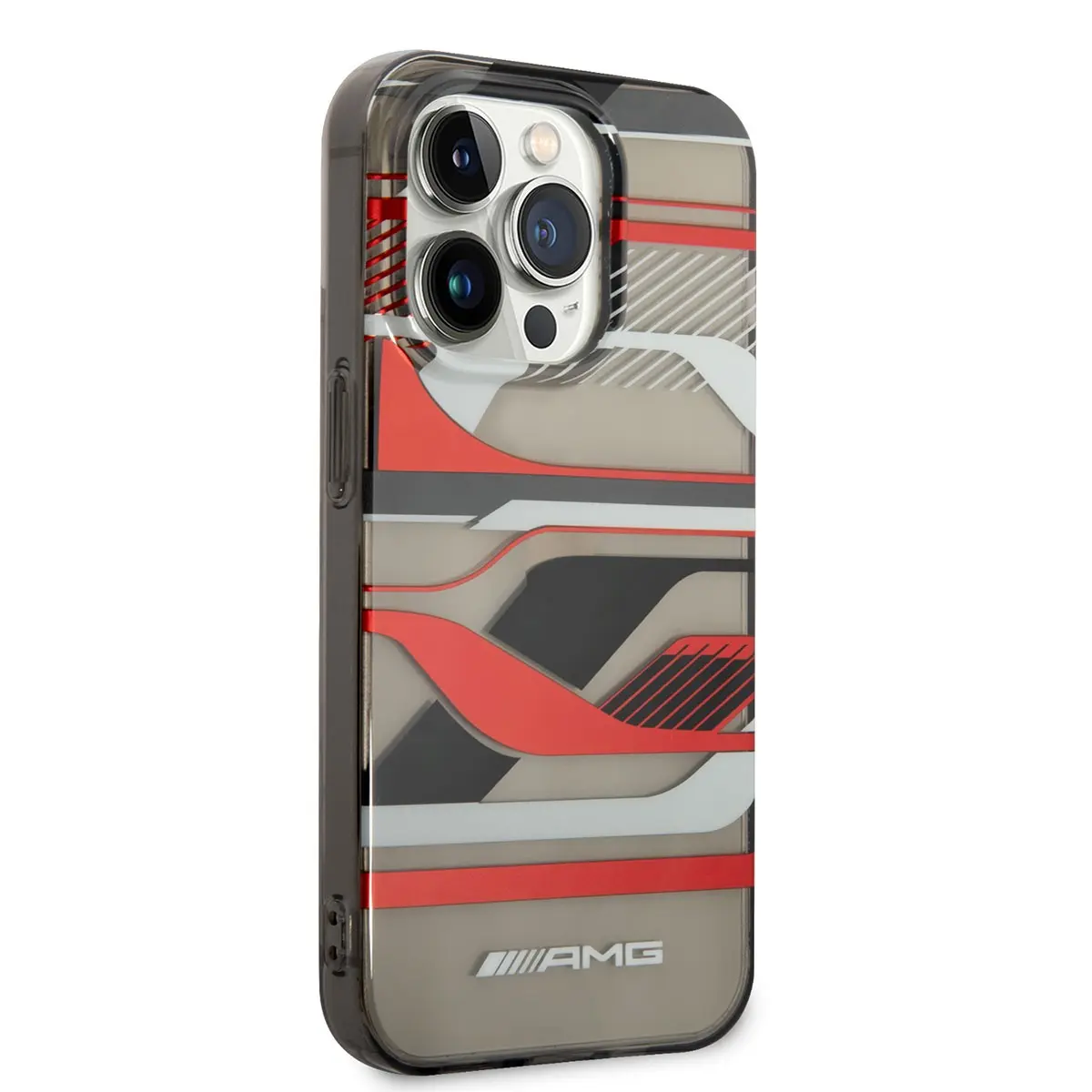 iPhone 14 Pro Max Şeffaf Grafik Desenli Kılıf - AMG