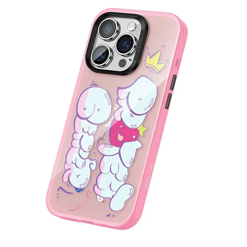 iPhone 14 Pro Max Airbagli TPU Kılıf, Yazı Temalı - Benks Dynamic New