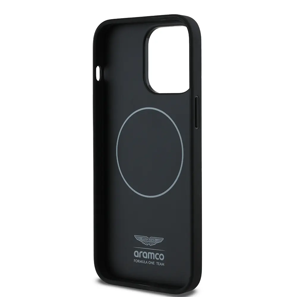 iPhone 14 Pro Max MagSafe Uyumlu PU Deri Kılıf - Aston Martin Alonso 14