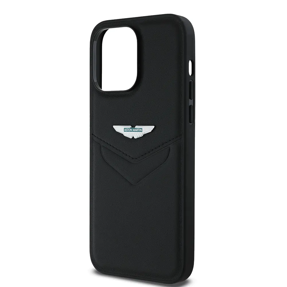 iPhone 14 Pro Max Aston Martin Lisanslı PU Deri Kılıf - Victory