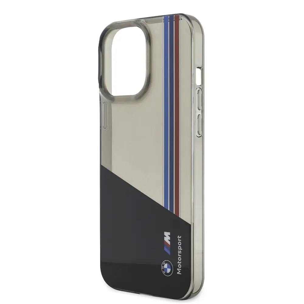 iPhone 14 Pro Max Yarı Şeffaf Kılıf - BMW M Dizayn Lisanslı