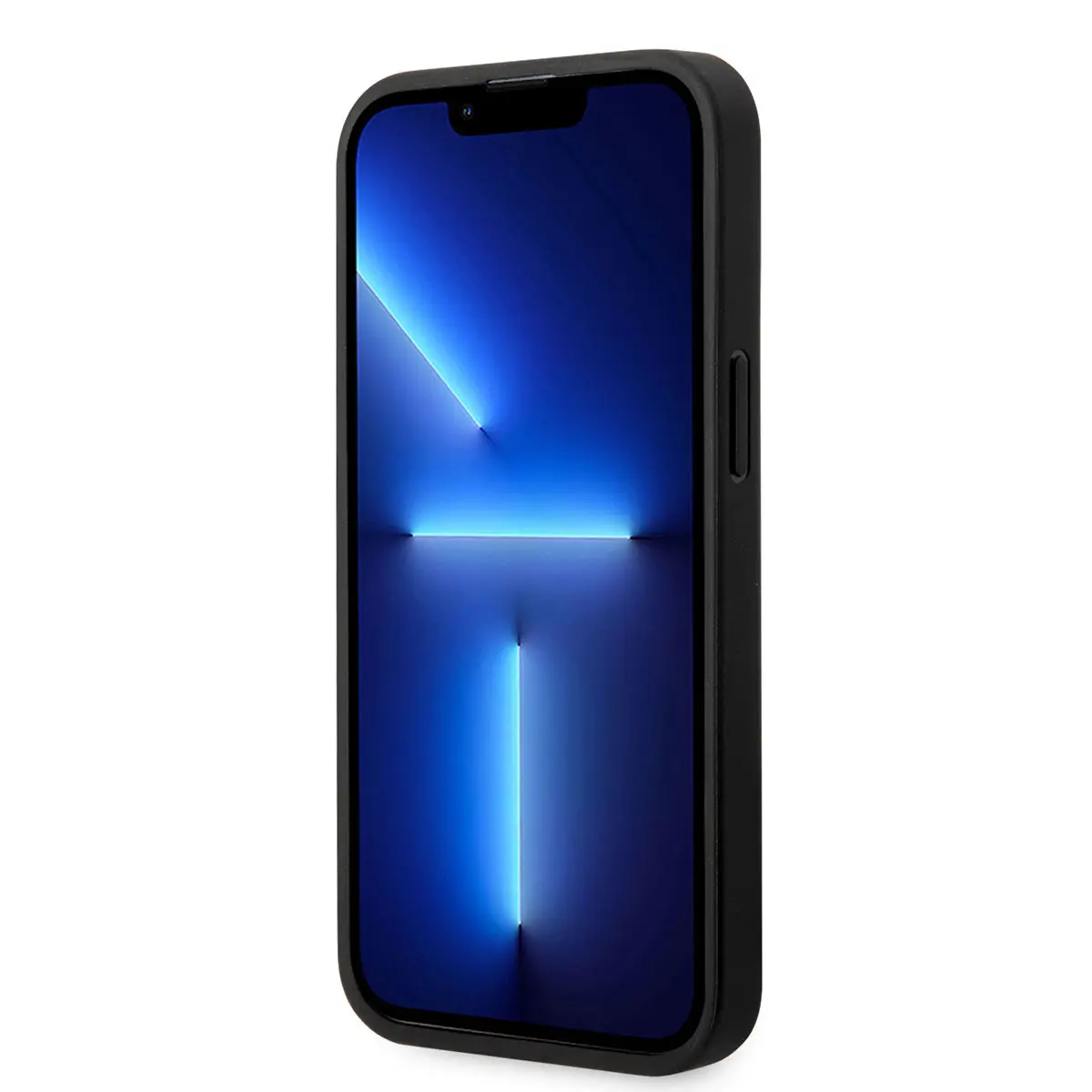 iPhone 14 Pro Max PU Deri ve Karbon Desenli Kılıf - BMW
