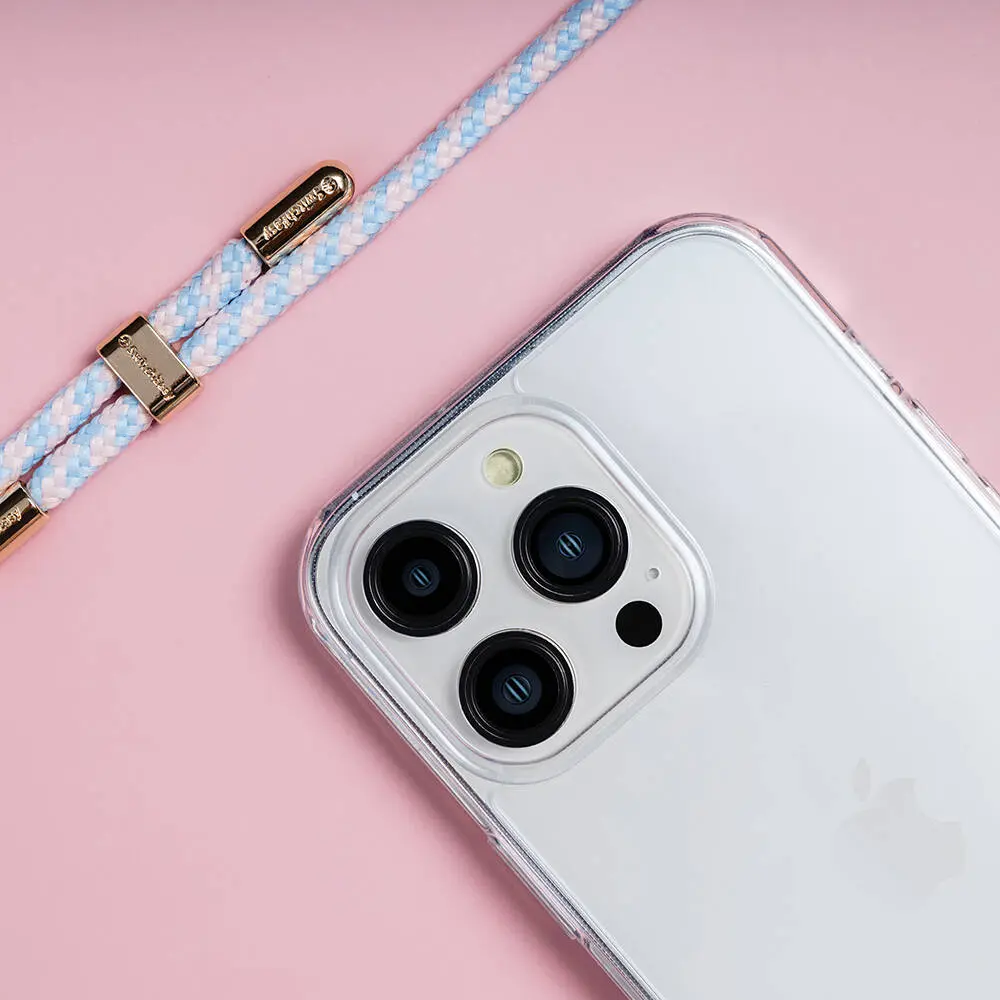 iPhone 14 Pro Max Şeffaf Kılıf, Boyun Askılı - Switcheasy Play