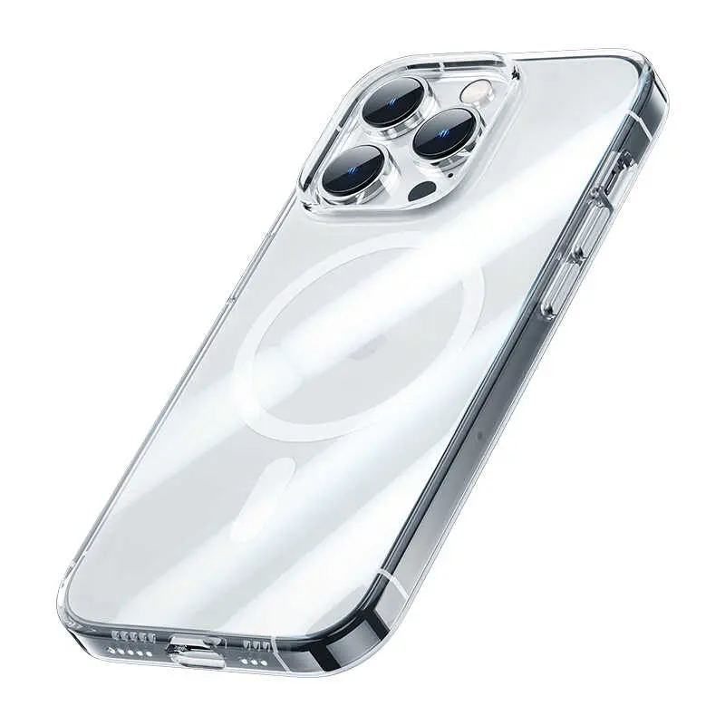iPhone 14 Pro Max Şeffaf MagSafe Uyumlu Kılıf - Benks Crystal