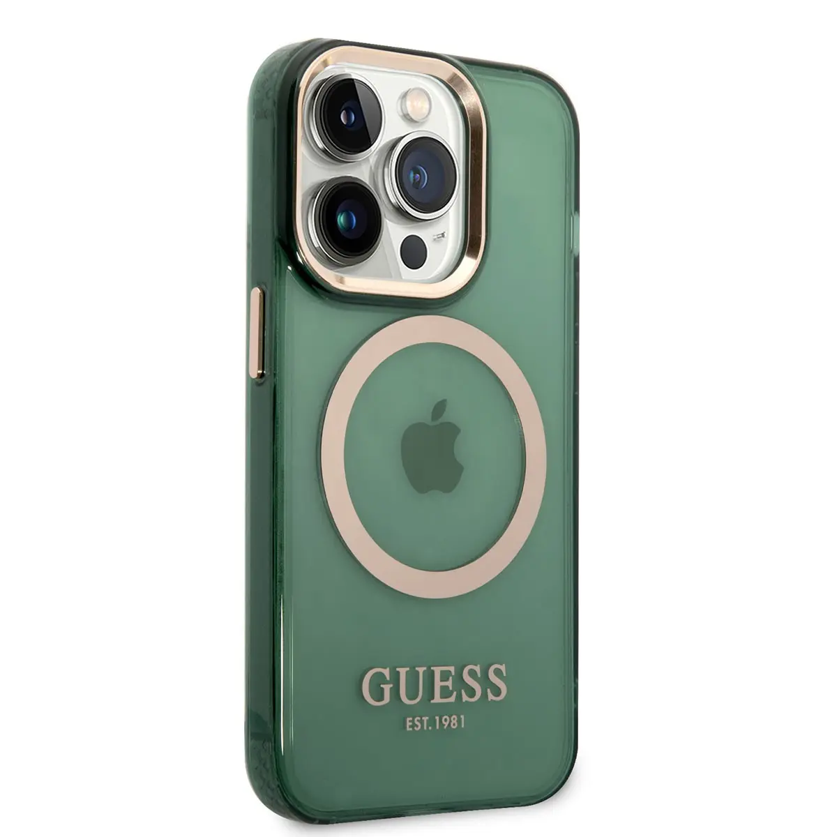 iPhone 14 Pro Max MagSafe Uyumlu Kılıf - Guess Airbagli Tasarım