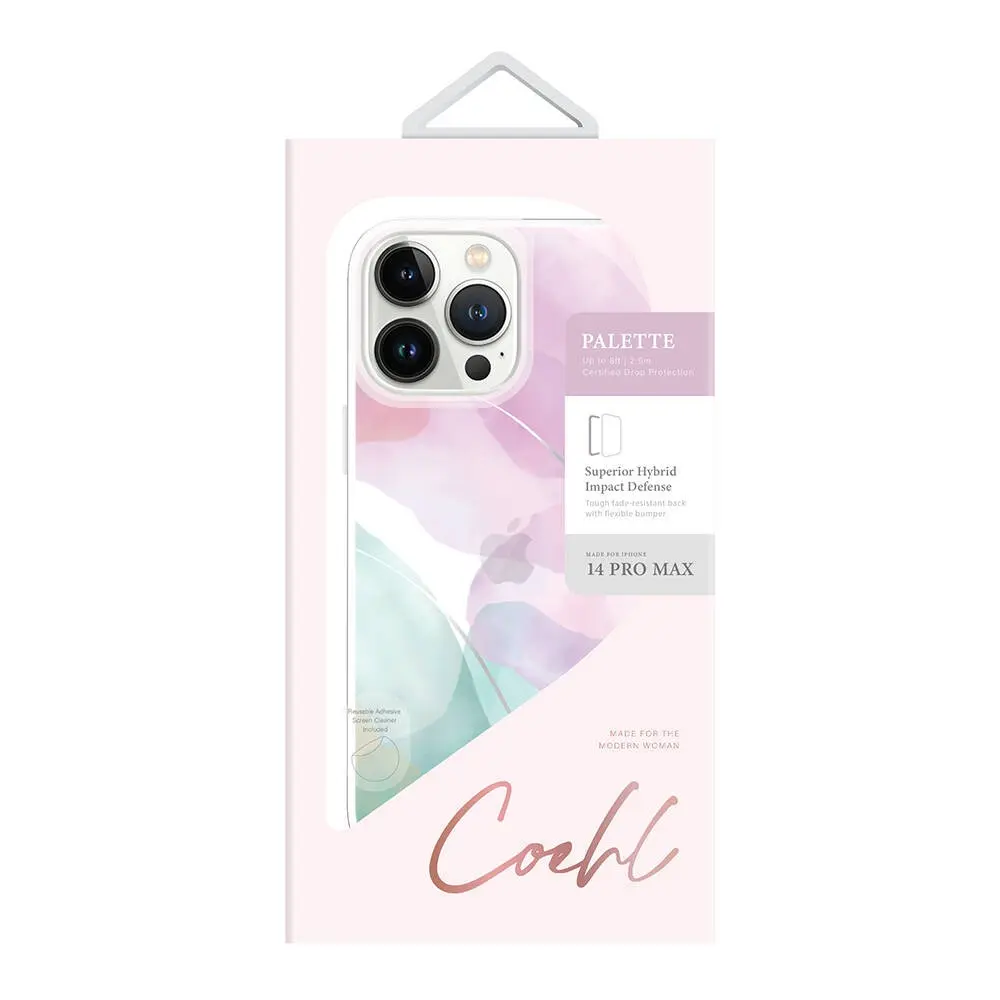 iPhone 14 Pro Max Dalgalı Çizgi Desenli Kılıf - Coehl Palette