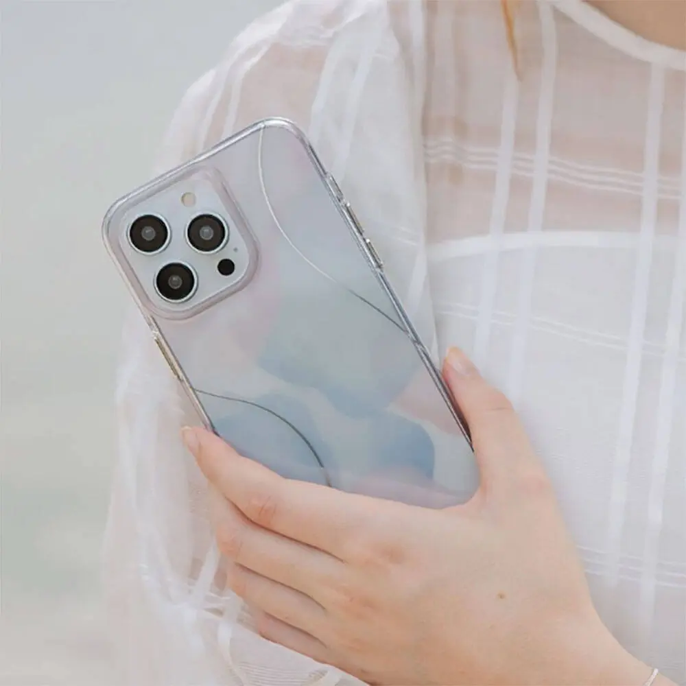 iPhone 14 Pro Max Dalgalı Çizgi Desenli Kılıf - Coehl Palette