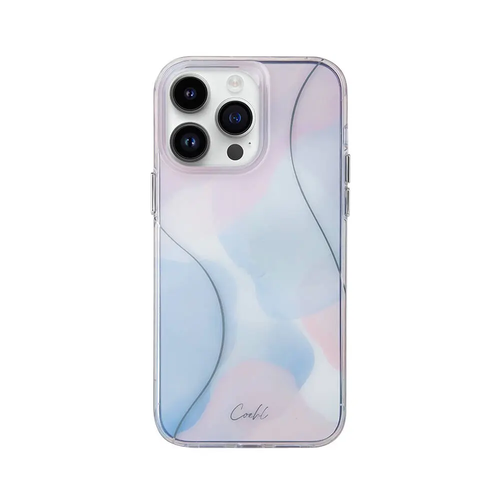 iPhone 14 Pro Max Dalgalı Çizgi Desenli Kılıf - Coehl Palette
