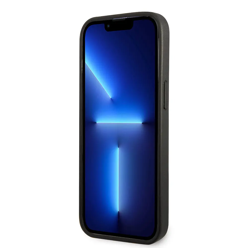 iPhone 14 Pro Max Deri Kılıf, Sarı Noktalı Tasarım - Ferrari