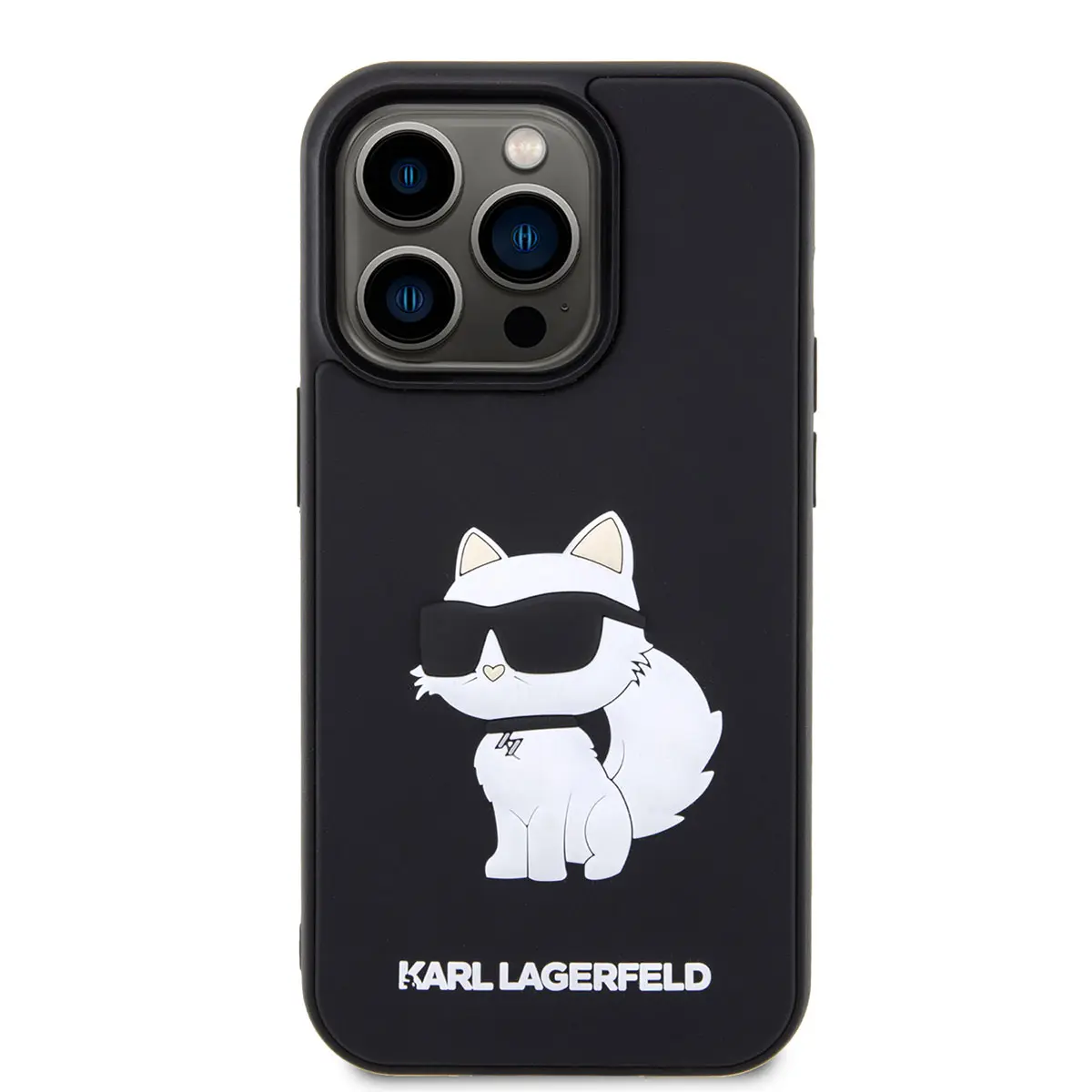 iPhone 14 Pro Max Kılıf, 3D Choupette Tasarımlı - Karl Lagerfeld