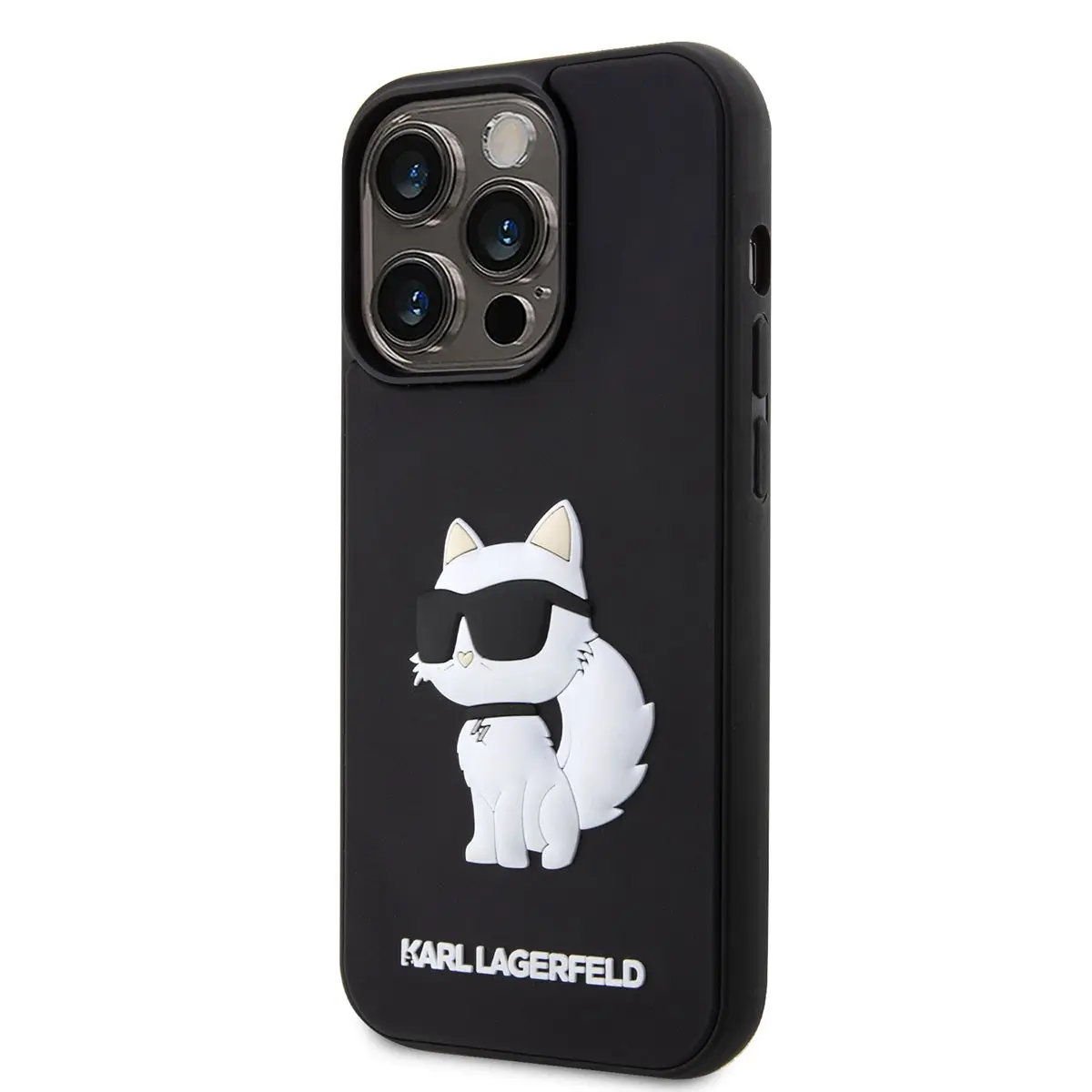 iPhone 14 Pro Max Kılıf, 3D Choupette Tasarımlı - Karl Lagerfeld