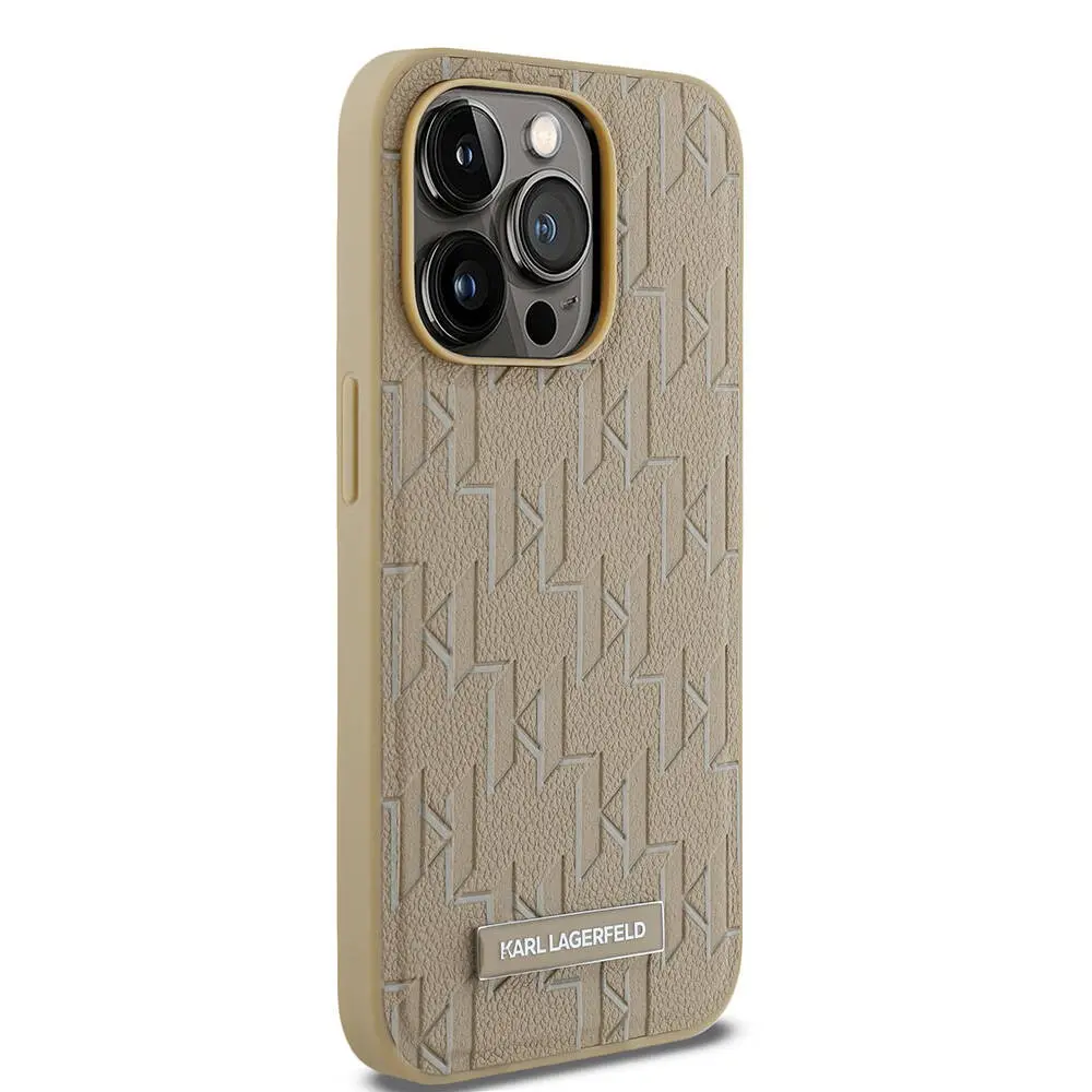 iPhone 14 Pro Max MagSafe Uyumlu Kılıf - Karl Lagerfeld KL Hot Stamp
