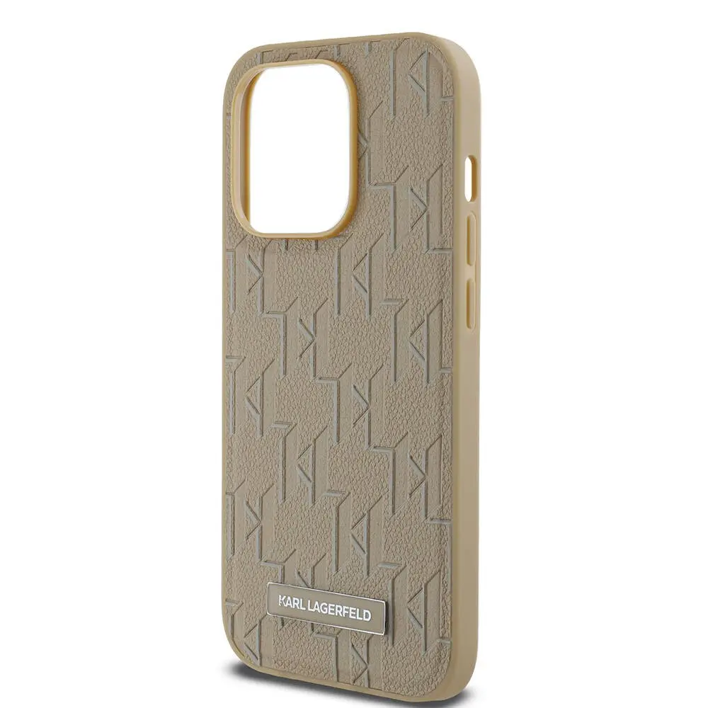 iPhone 14 Pro Max MagSafe Uyumlu Kılıf - Karl Lagerfeld KL Hot Stamp