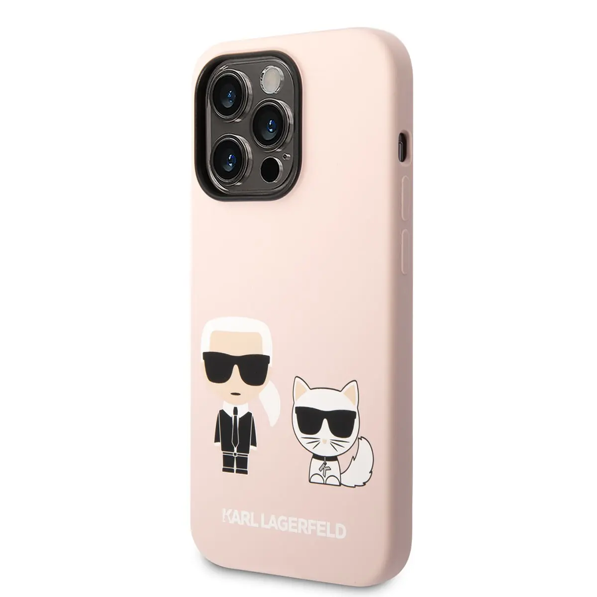 iPhone 14 Pro Max MagSafe Uyumlu Silikon Kılıf - Karl Lagerfeld K&C