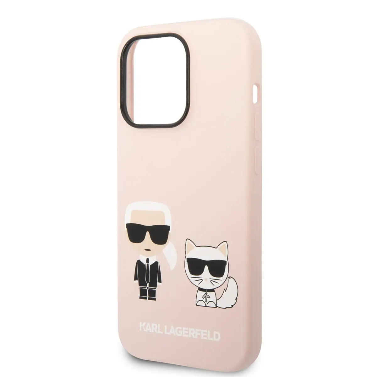 iPhone 14 Pro Max MagSafe Uyumlu Silikon Kılıf - Karl Lagerfeld K&C