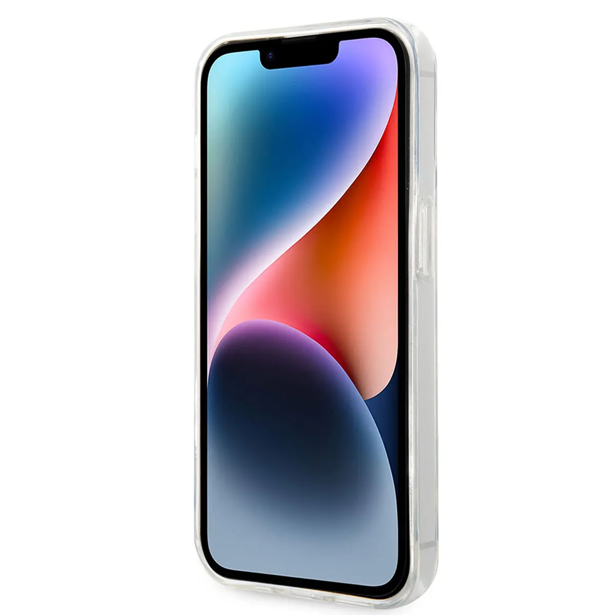 iPhone 14 Pro Max Şeffaf Kılıf - Karl Lagerfeld İkonik Karl Tasarım