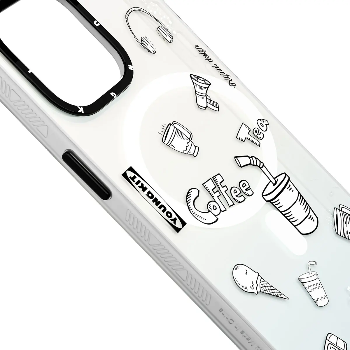 iPhone 14 Pro Max MagSafe Uyumlu Desenli Kılıf - Youngkit Plaything