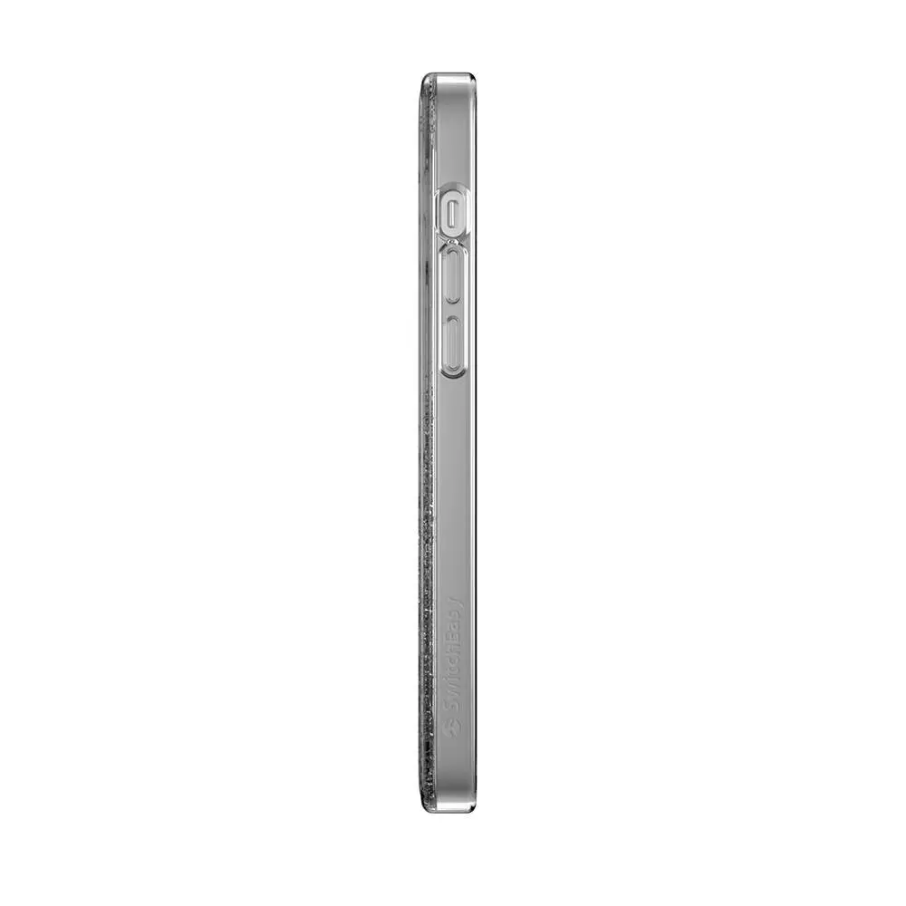 iPhone 14 Pro Max MagSafe Uyumlu Şeffaf Simli Kılıf - Switcheasy Starfield-M