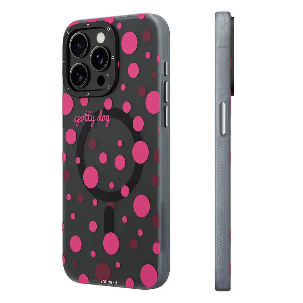 iPhone 14 Pro Max MagSafe Uyumlu Puantiyeli Kılıf - Youngkit Spots