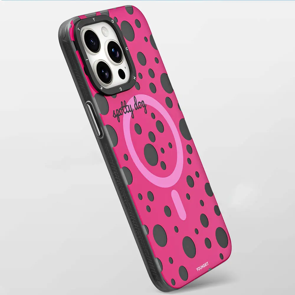 iPhone 14 Pro Max MagSafe Uyumlu Puantiyeli Kılıf - Youngkit Spots