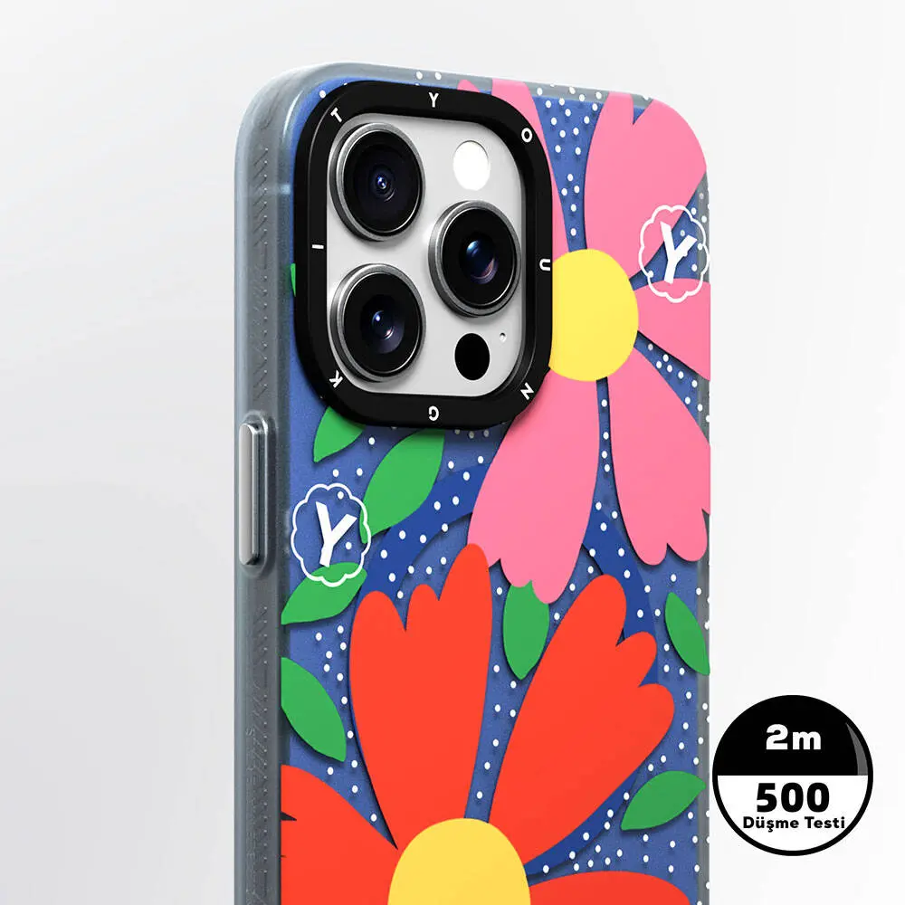 iPhone 14 Pro Max MagSafe Uyumlu Kılıf - Youngkit Colorful Sunshine