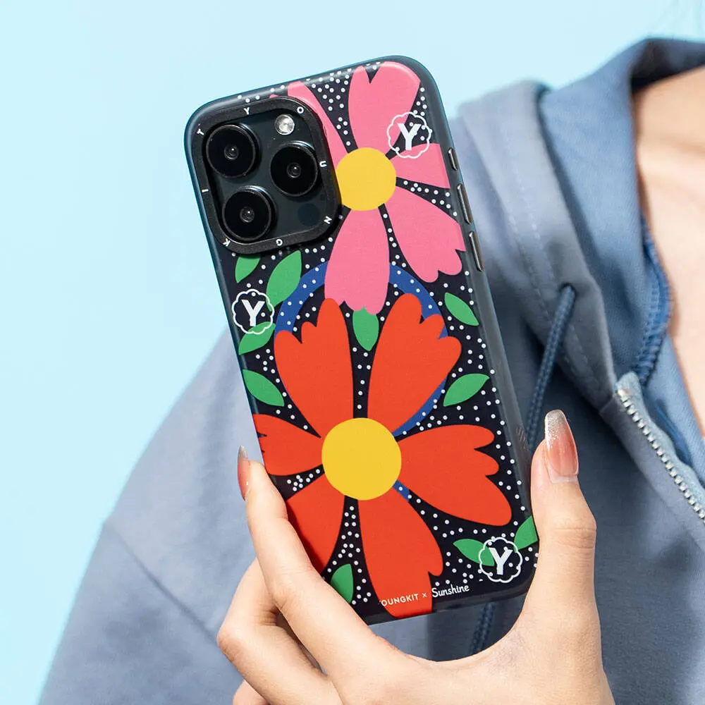 iPhone 14 Pro Max MagSafe Uyumlu Kılıf - Youngkit Colorful Sunshine