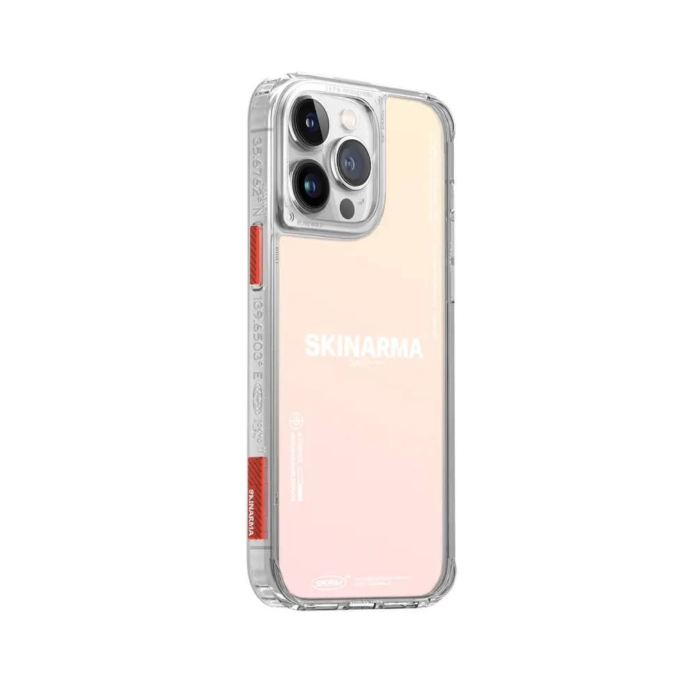 iPhone 14 Pro Max Şeffaf Boyun Askılı Kılıf - Skinarma Kiru