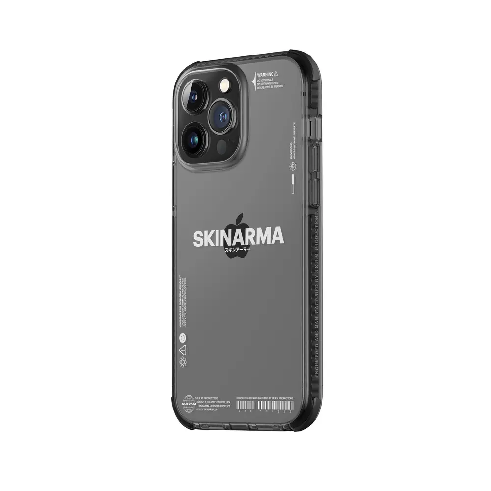 iPhone 14 Pro Max Şeffaf Airbag Tasarımlı Kılıf - Skinarma Iro