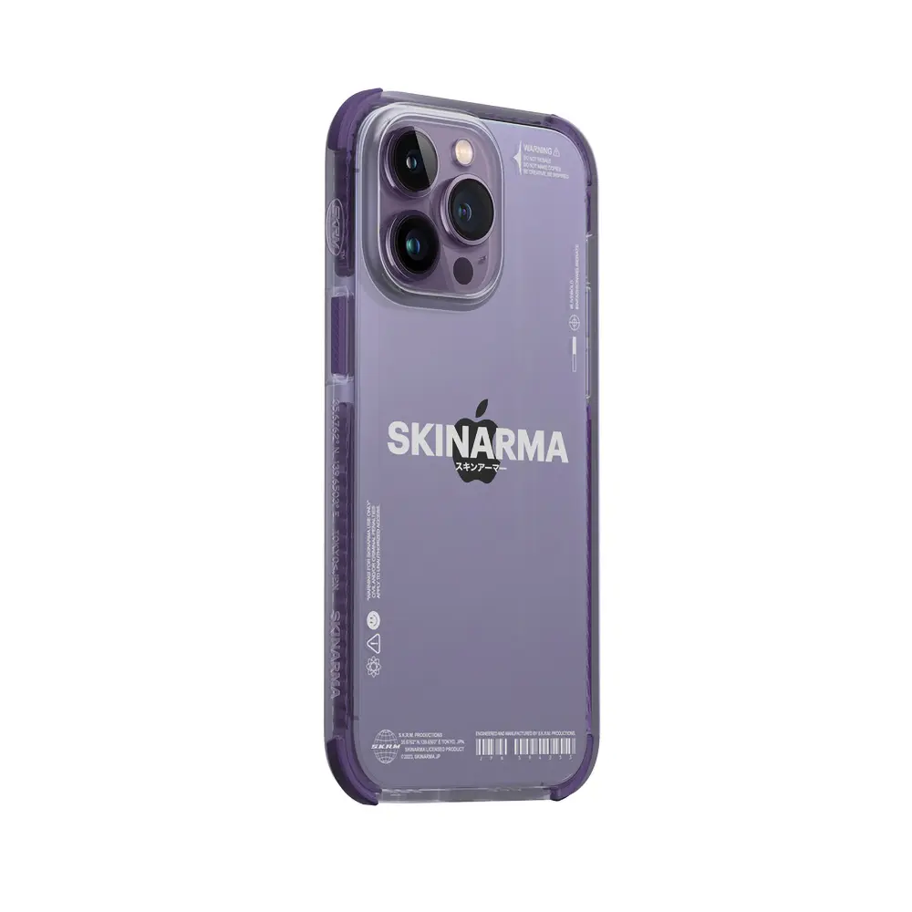 iPhone 14 Pro Max Şeffaf Airbag Tasarımlı Kılıf - Skinarma Iro