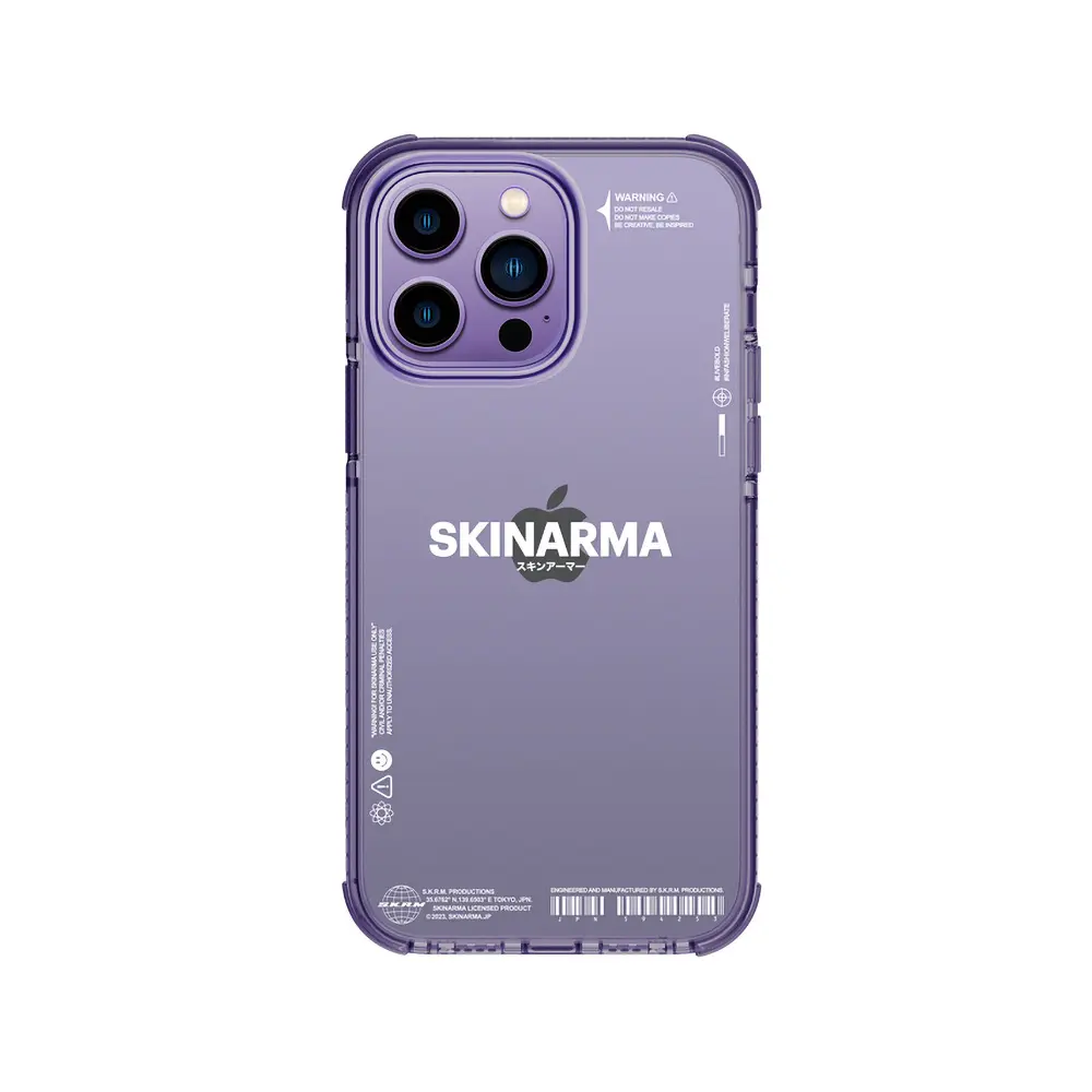 iPhone 14 Pro Max Şeffaf Airbag Tasarımlı Kılıf - Skinarma Iro