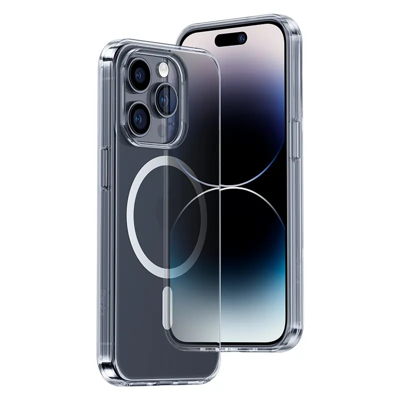 iPhone 14 Pro Max MagSafe Uyumlu Şeffaf Kılıf - Benks Crystal PC