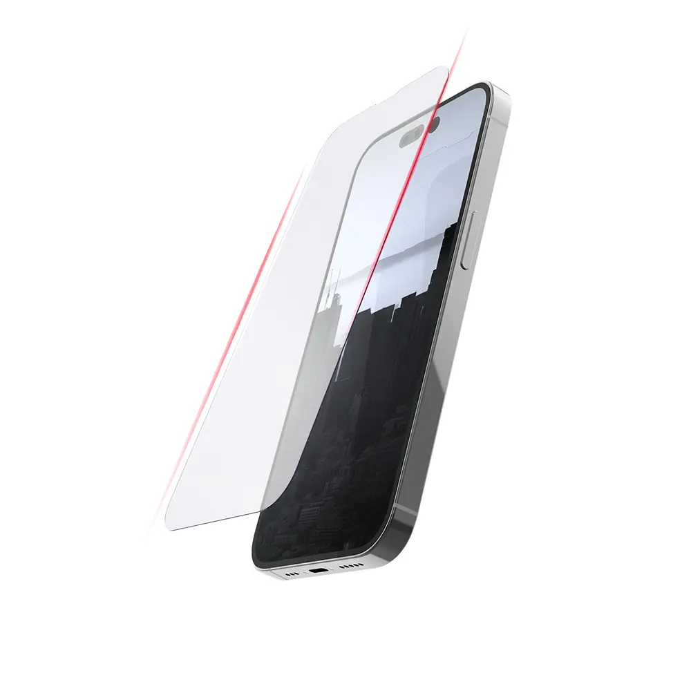 iPhone 14 Pro Max Anti-Blue Temperli Cam Ekran Koruyucu - Raptic Full Cover